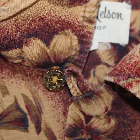 Vintage 1950’s-60’s aloha shirt made for Fredrick & Nelson Men’s Shop in Seattle - Picture 4 of 16